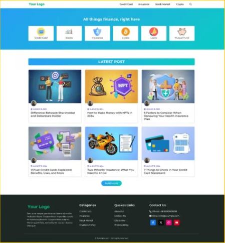 Blog Website Templates For GeneratePress