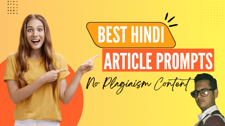 Best Hindi Article Prompts